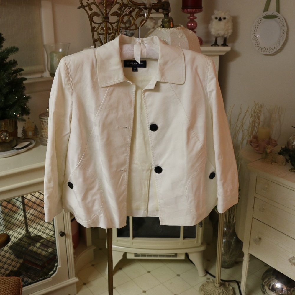 White Jones New York Jacket